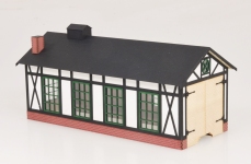 Die Modellbahnwerkstatt 1160 - H0 - Schmalspur-Fachwerk-Lokschuppen